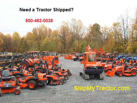 Tractor prepared for professional transport